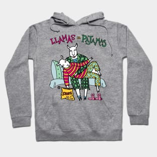 Llamas in Pajamas Hoodie